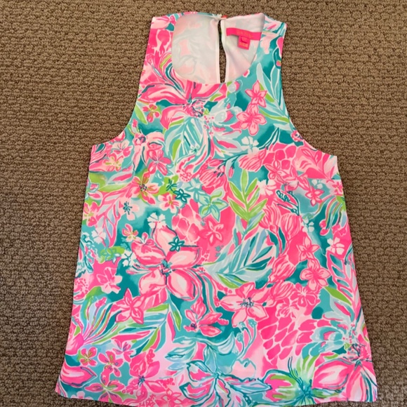 Lilly Pulitzer Lyle top hot on the scene top Size XS - Picture 3 of 6
